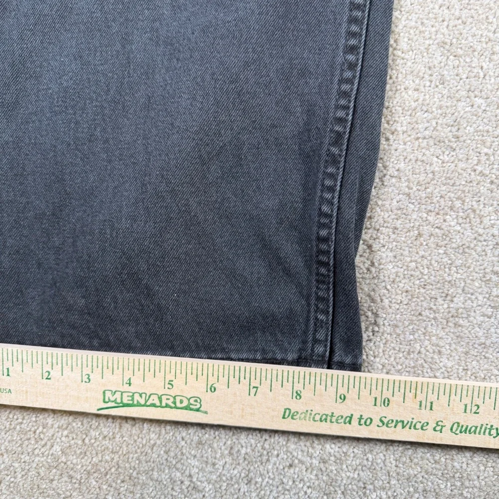 Signature Levi Strauss & Co Relaxed Jeans‎ Mens 40x30 (FITS 38x29) Charcoal Gray